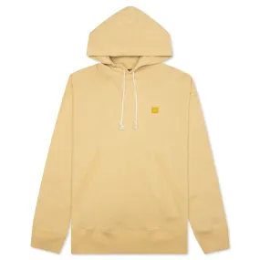 ACNE FACE LOGO-PATCH COTTON HOODIE