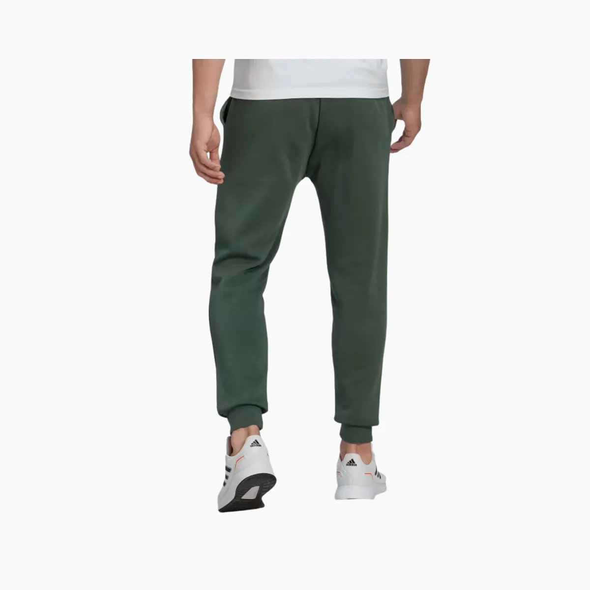 Adidas Essentials Fleece Regular Men's Pant -Green Oxide/Linen Green