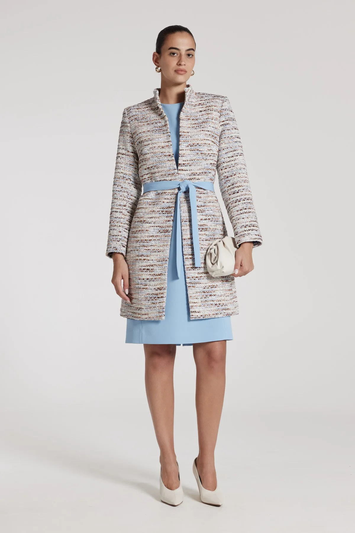 Adler Coat - Sky Blue