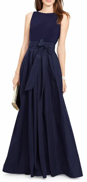 Agni Taffeta Evening Dress