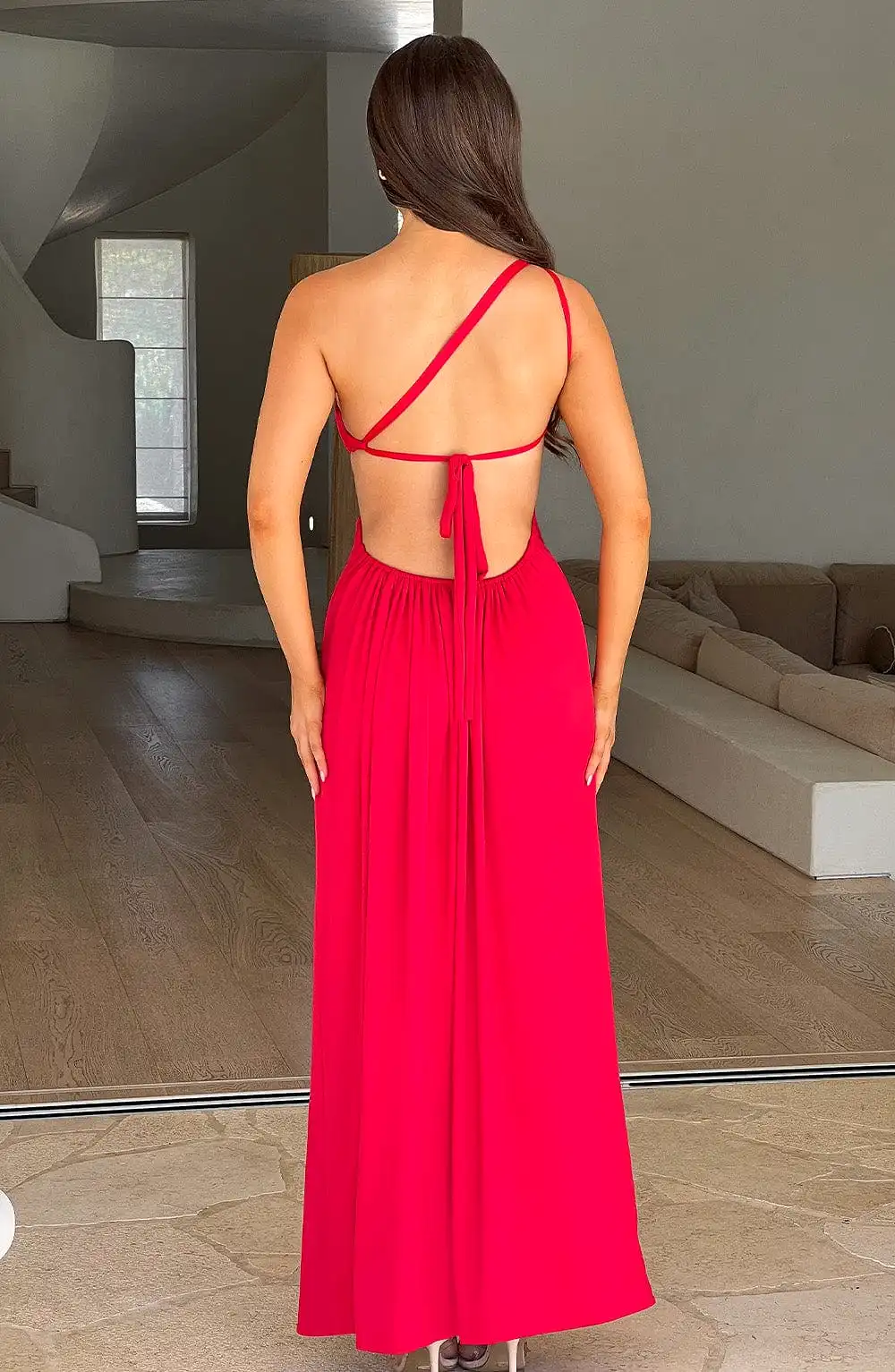 Alecia Maxi Dress - Red