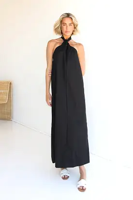 Amber Maxi Dress | Black