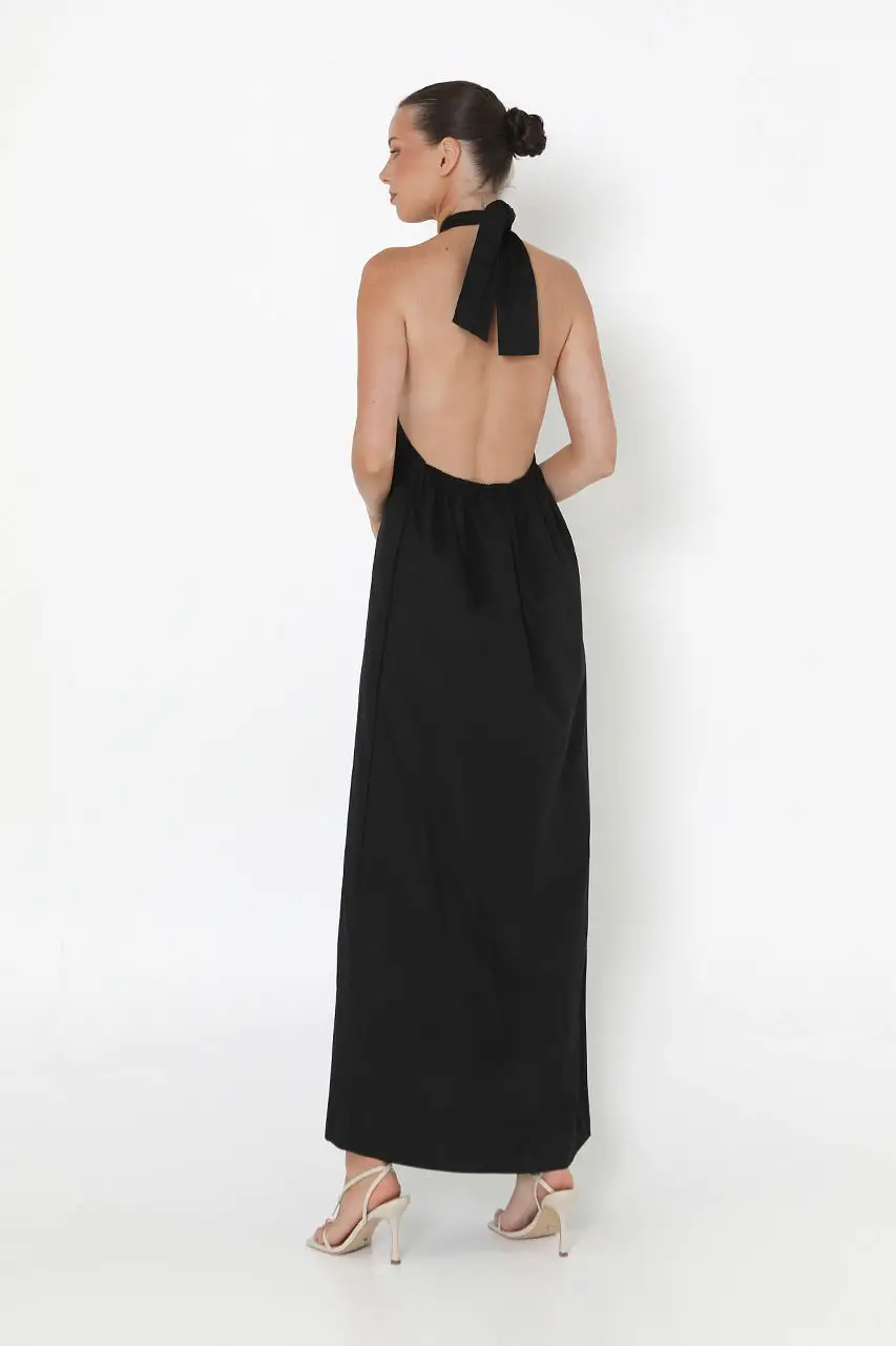 Amber Maxi Dress | Black