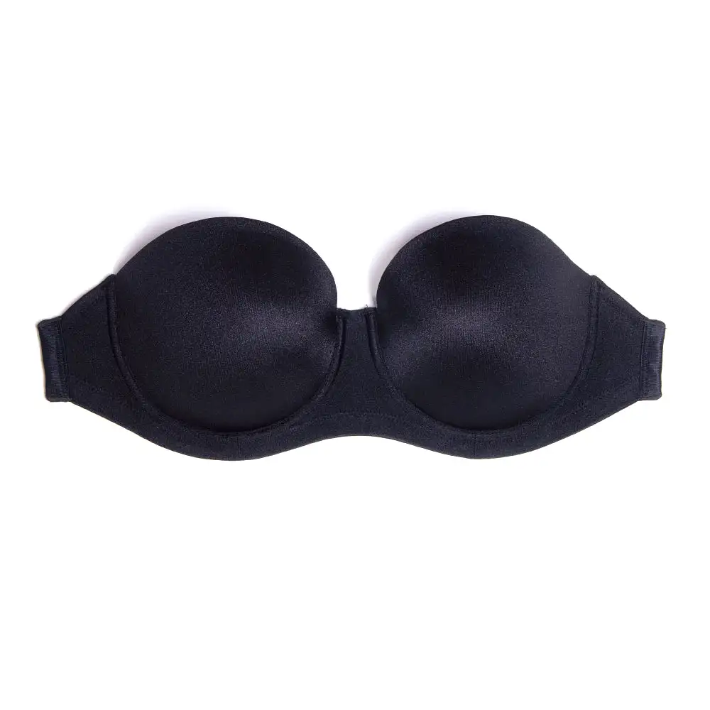 Angelina Strapless/Convertible Underwire Bra Cup - Black