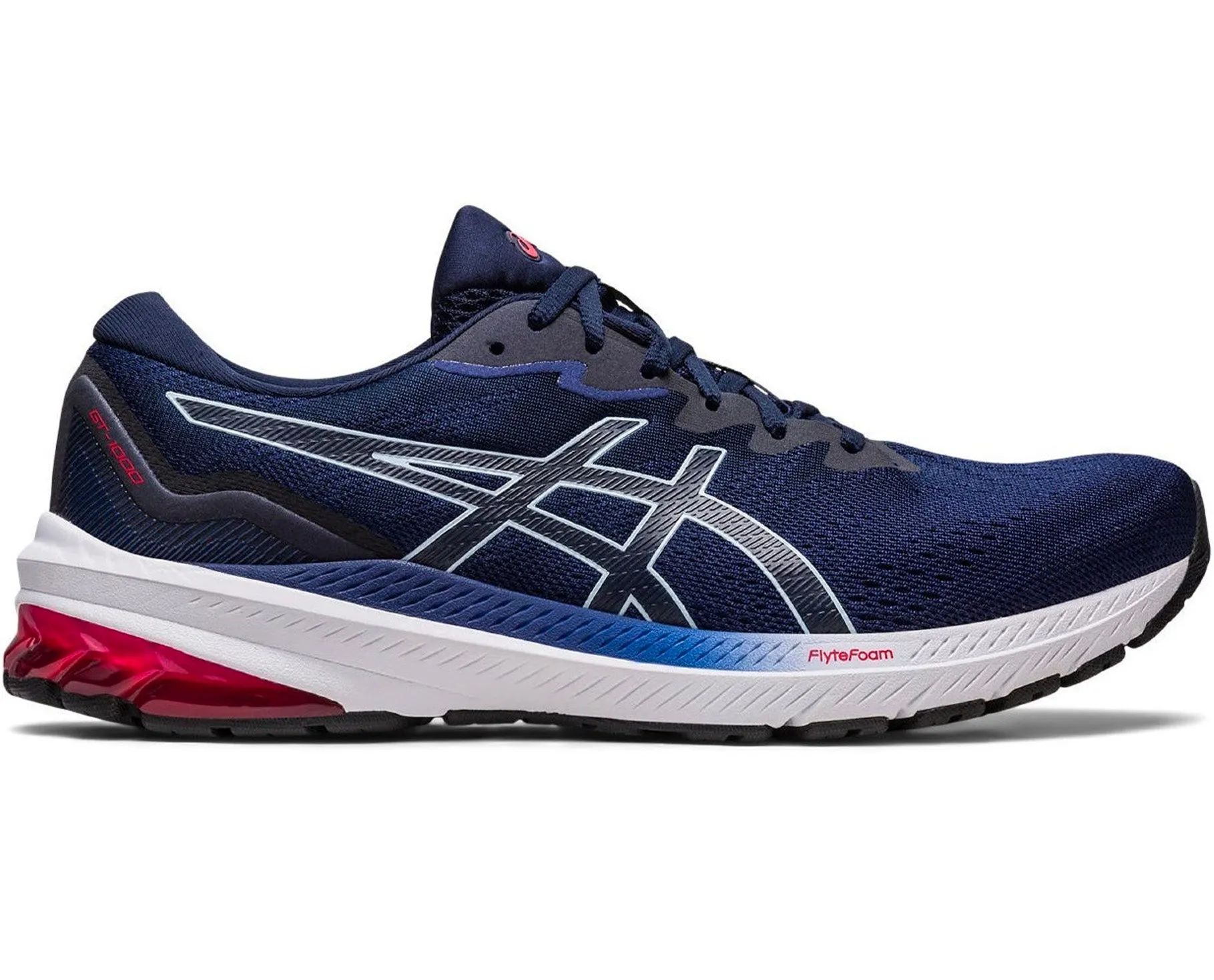 Asics Mens GT 1000 11 (2E Width) Midnight Blue  1011B355 403