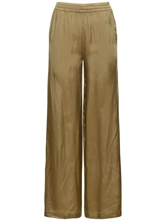 ASPESI   Satin wide pants 