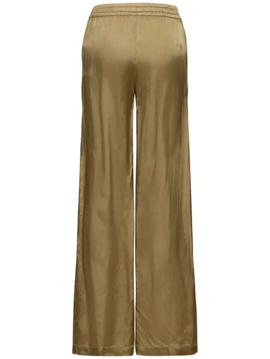 ASPESI   Satin wide pants 