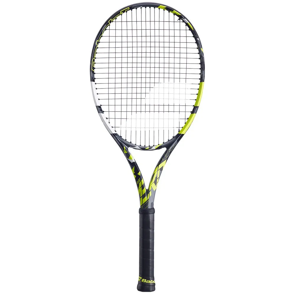 Babolat Boost Aero Strung Tennis Racquet (Grey/Yellow/White)