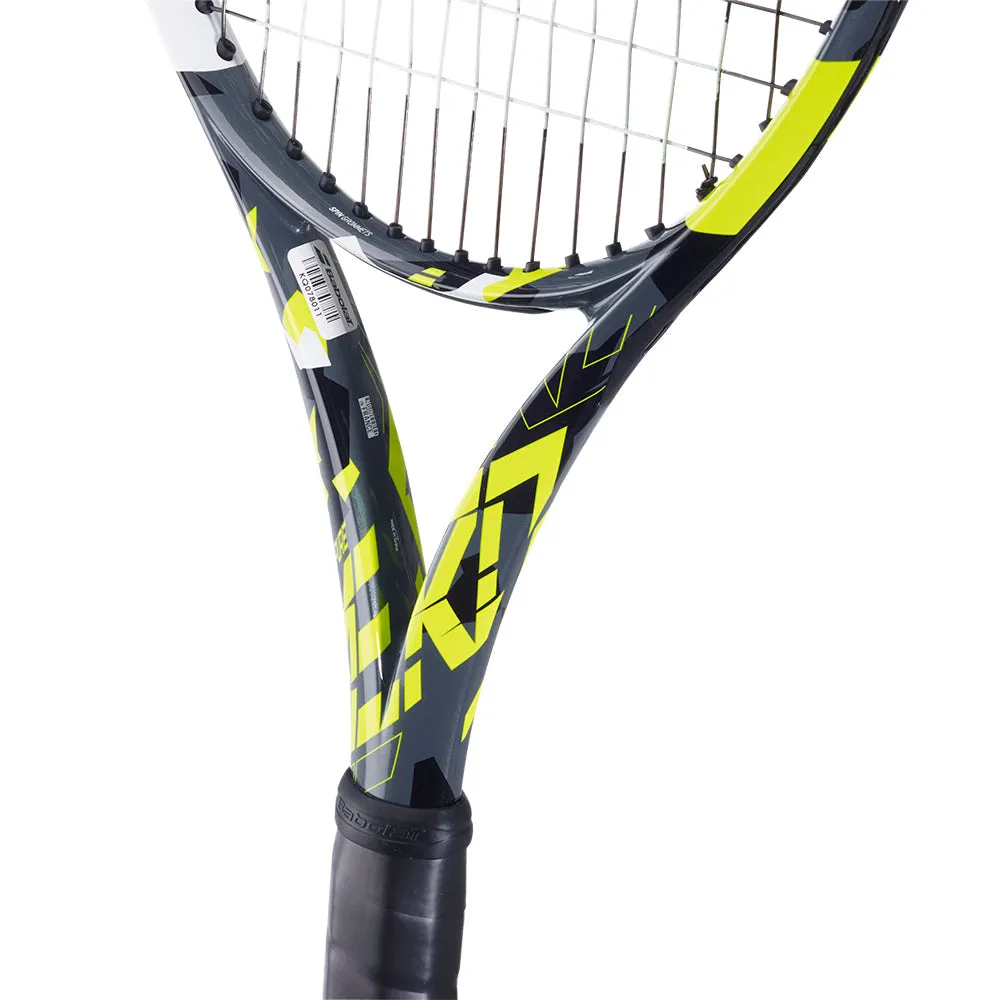 Babolat Boost Aero Strung Tennis Racquet (Grey/Yellow/White)