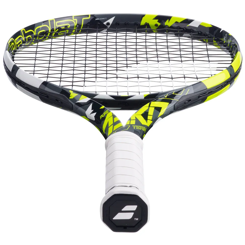 Babolat Pure Aero 2023 Unstrung Tennis Racquet (Grey/Yellow/White)