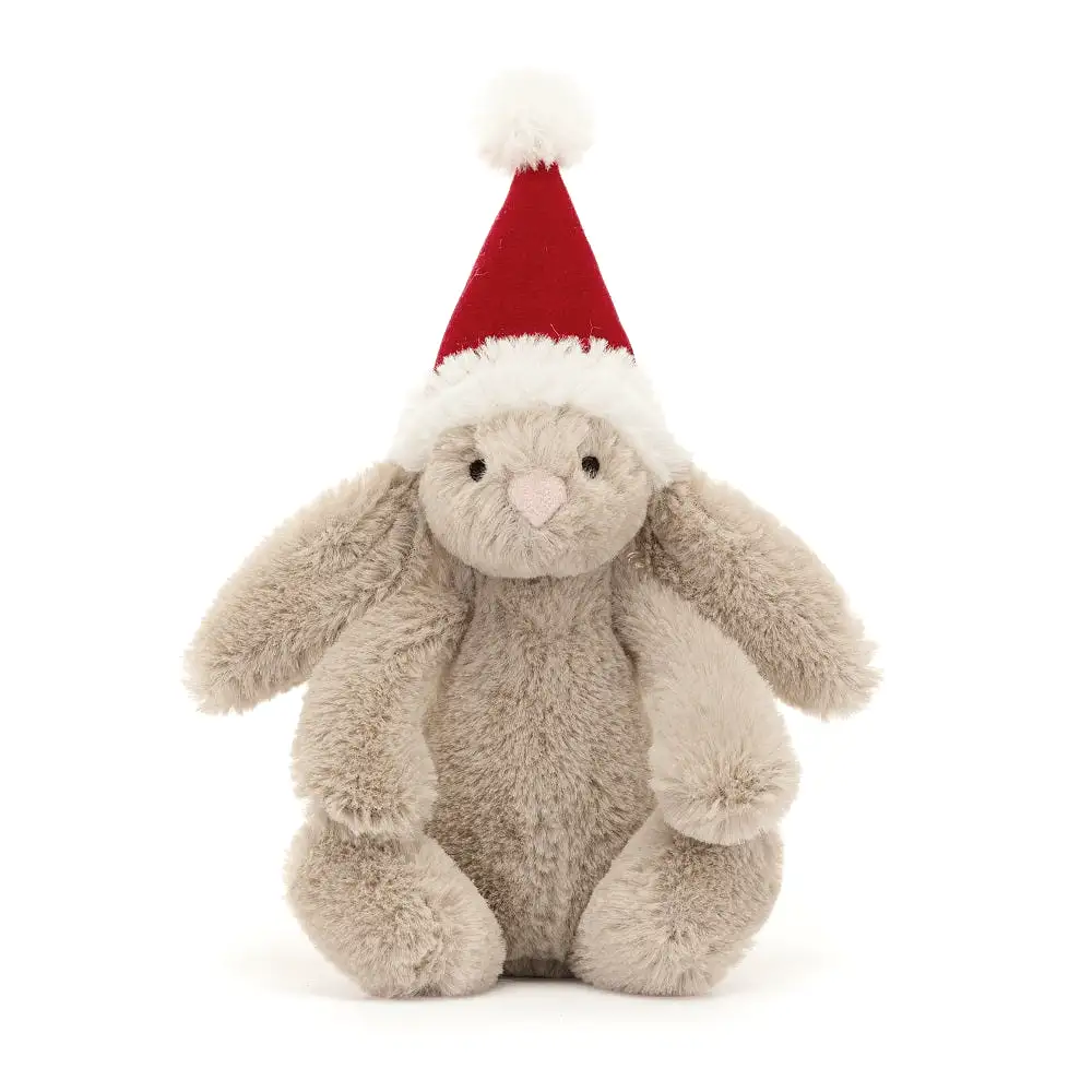 Bashful Christmas Bunny Decoration