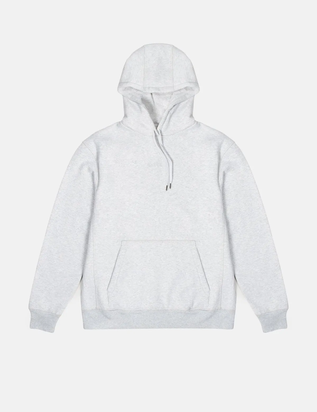 Bhode Organic Cotton Oversized Pocket Hoodie - Grey Marl