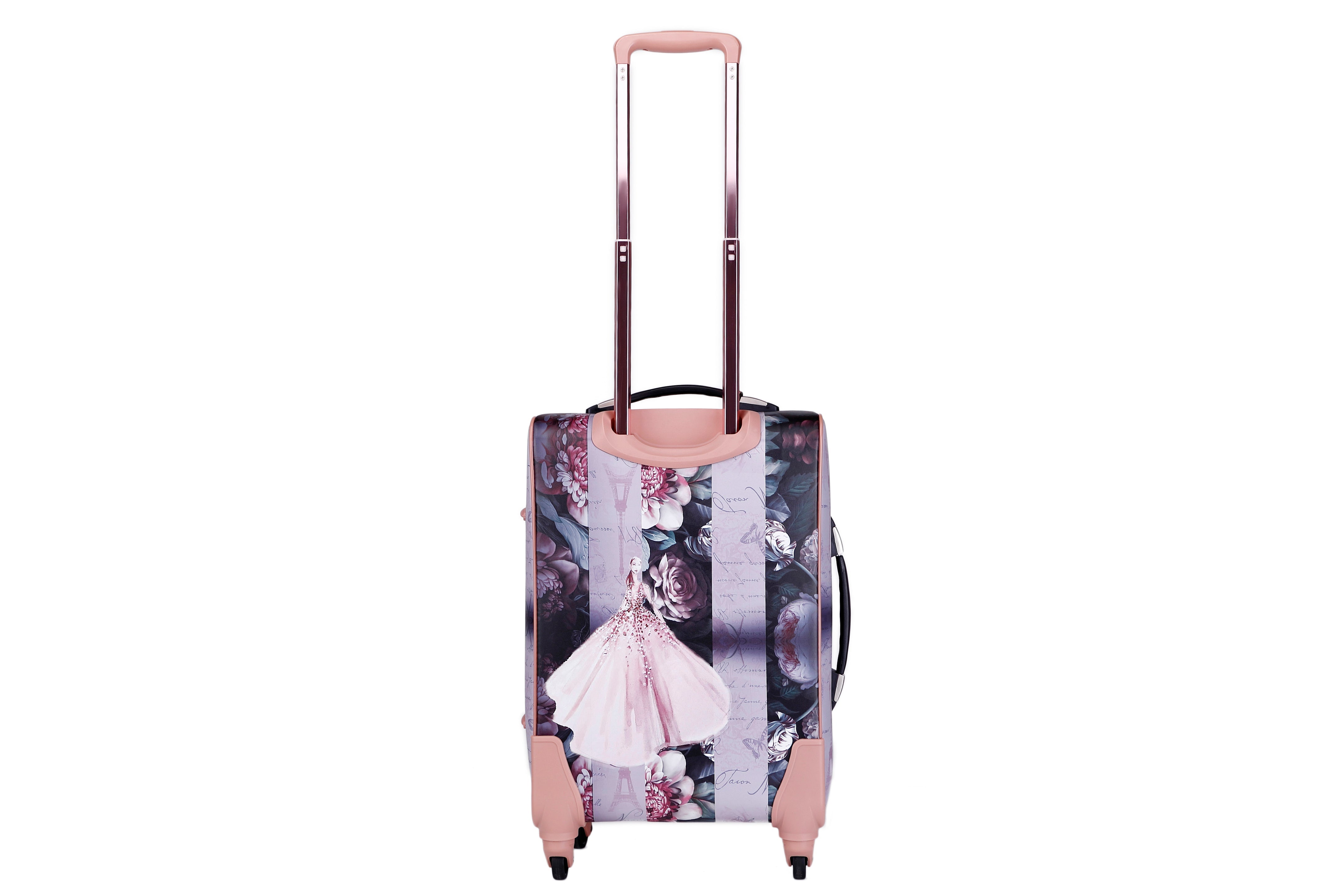 Blossomz Carry-On Wheeled Luggage