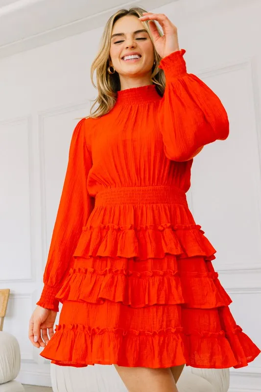 Bring The Party Tiered Dress