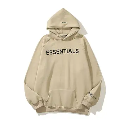 casual cotton unisex embossed hoodie