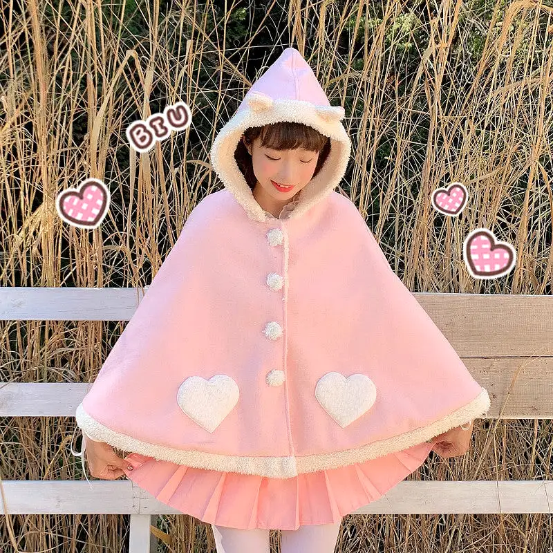 Cat Ear Hoodie Cloak AD12581