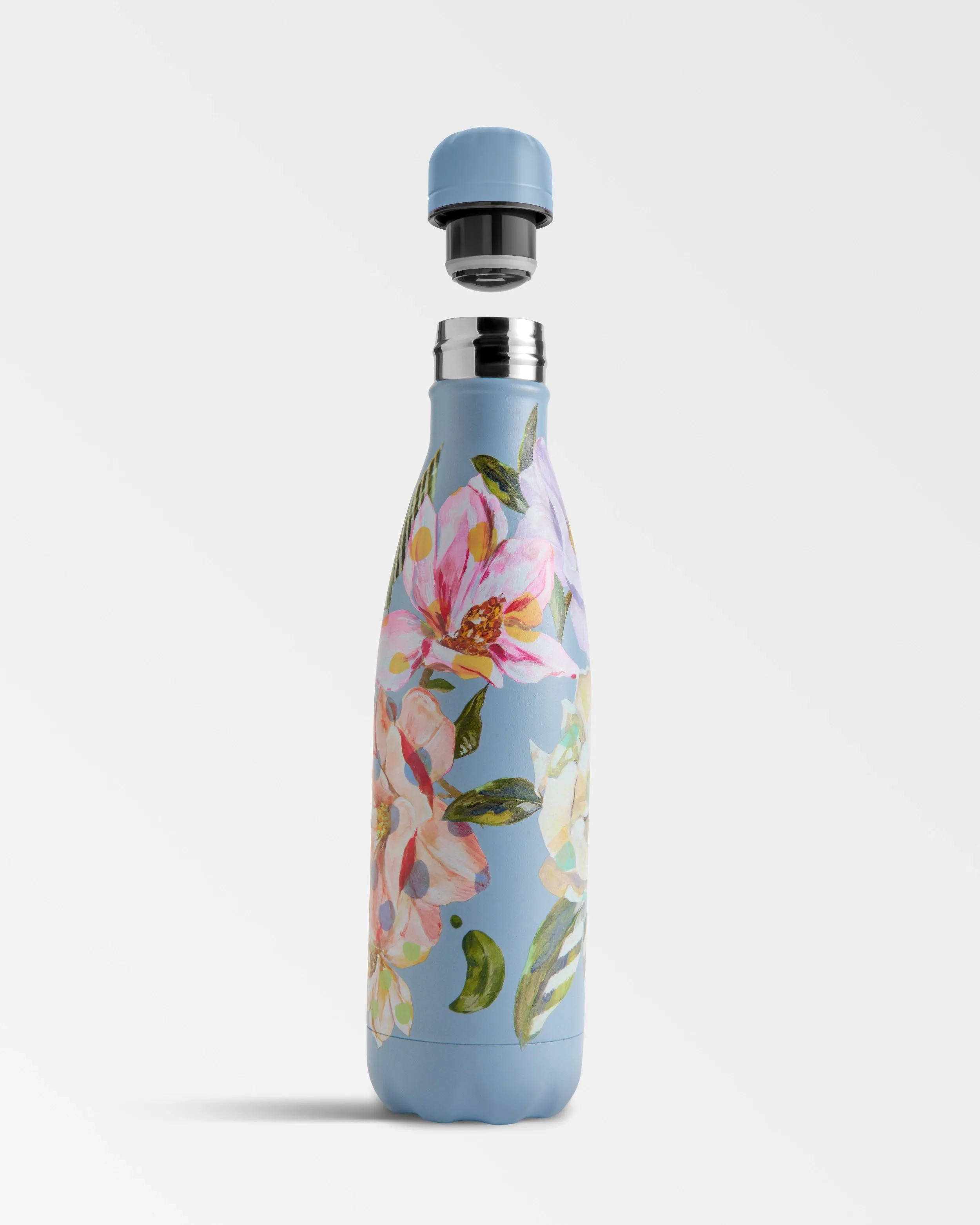 Chilly Floral 500ml Bottle - Magnolia Polka