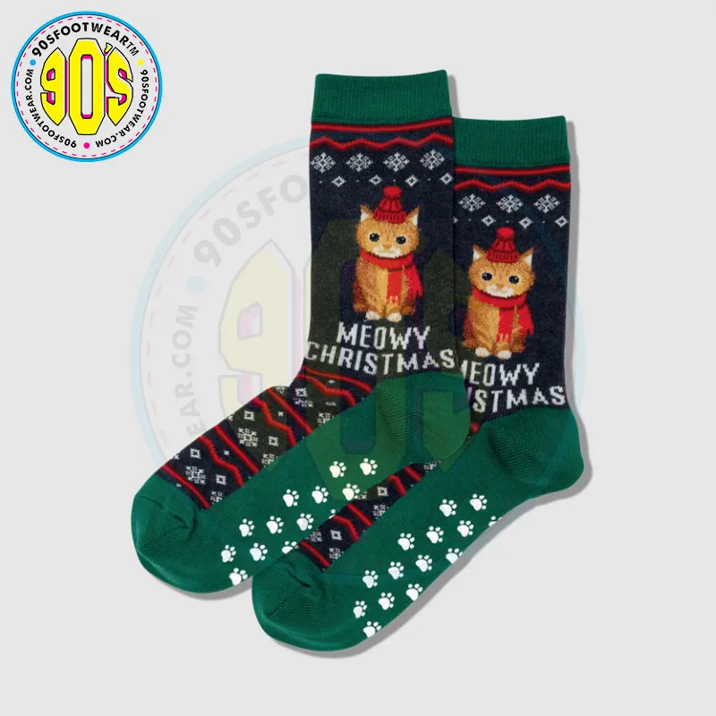 Christmas Socks Meowy Xmas Funny Christmas Gift