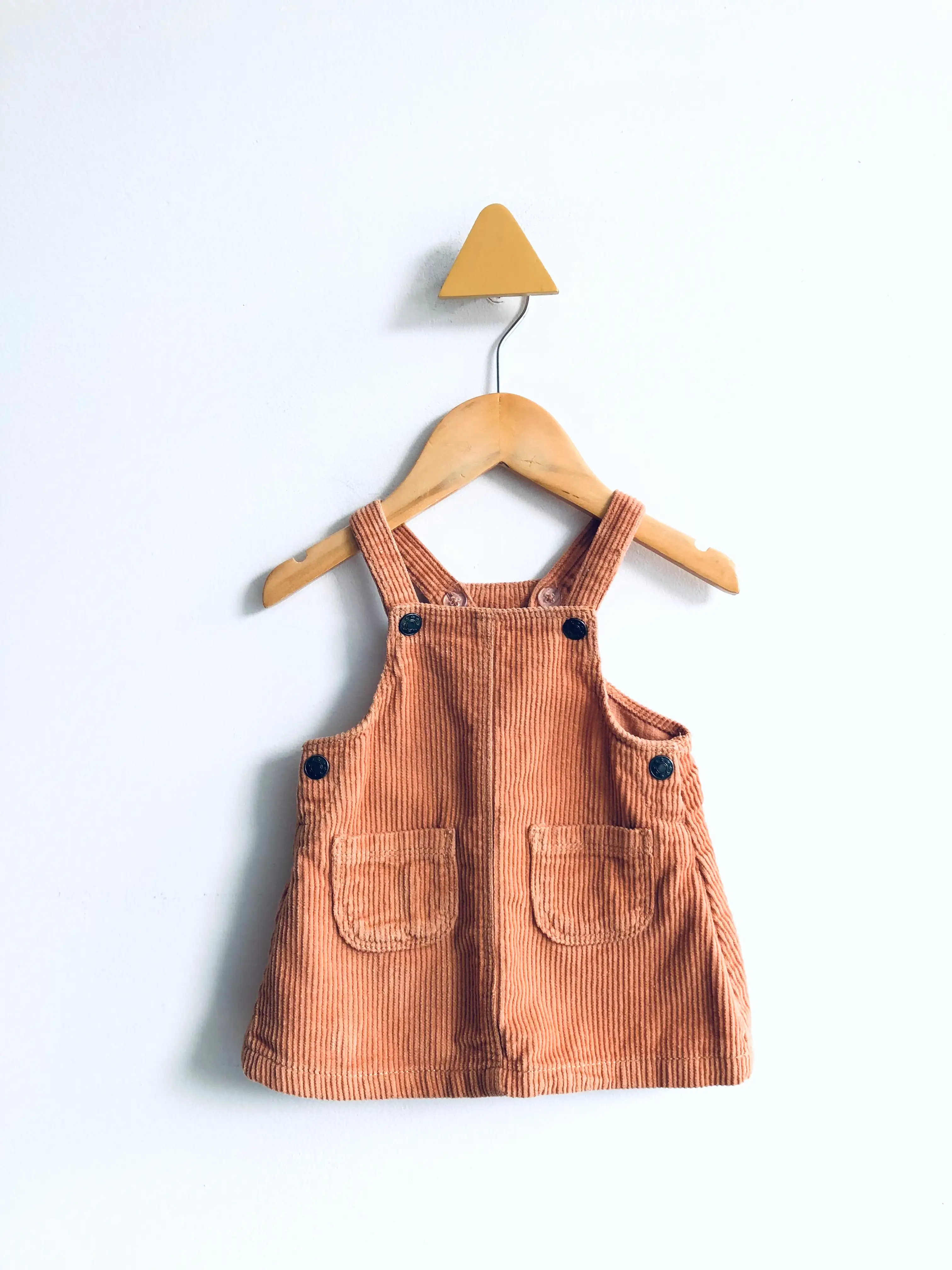 Corduroy Romper Dress // 3M