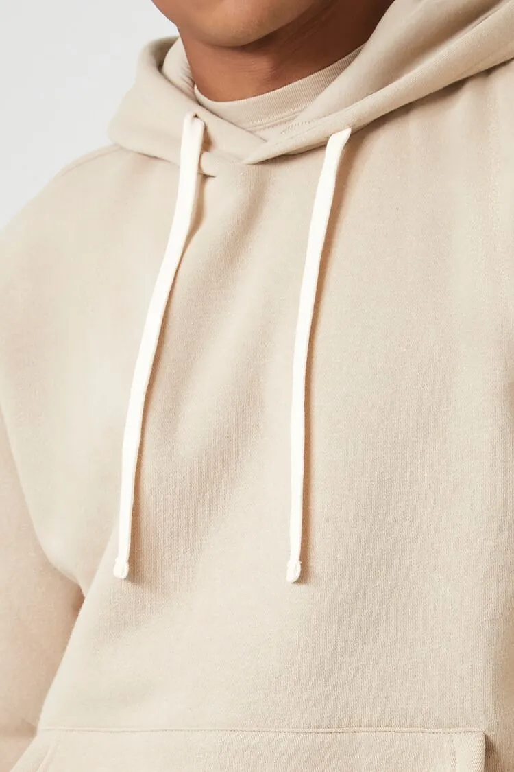 Cotton-Blend Drop-Sleeve Hoodie