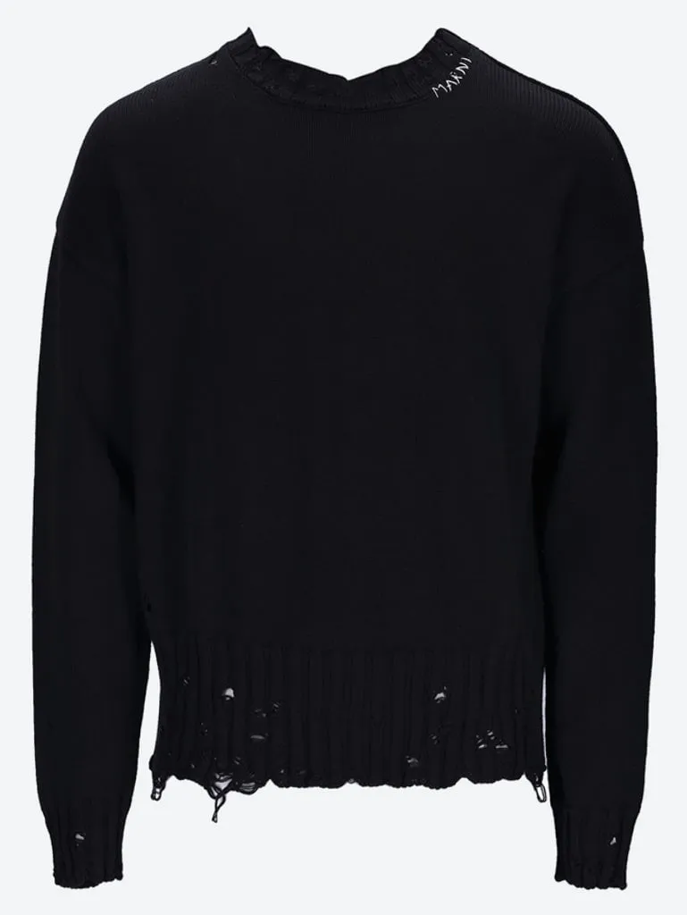 Crew neck sweater