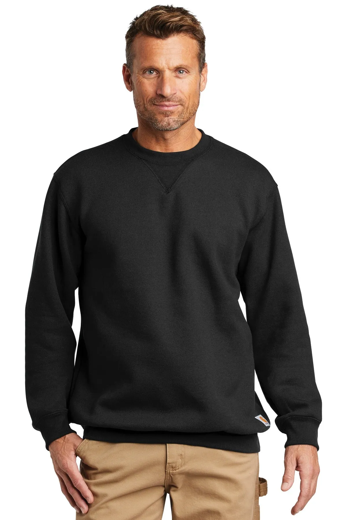 Custom Embroidered - Carhartt  Midweight Crewneck Sweatshirt. CTK124