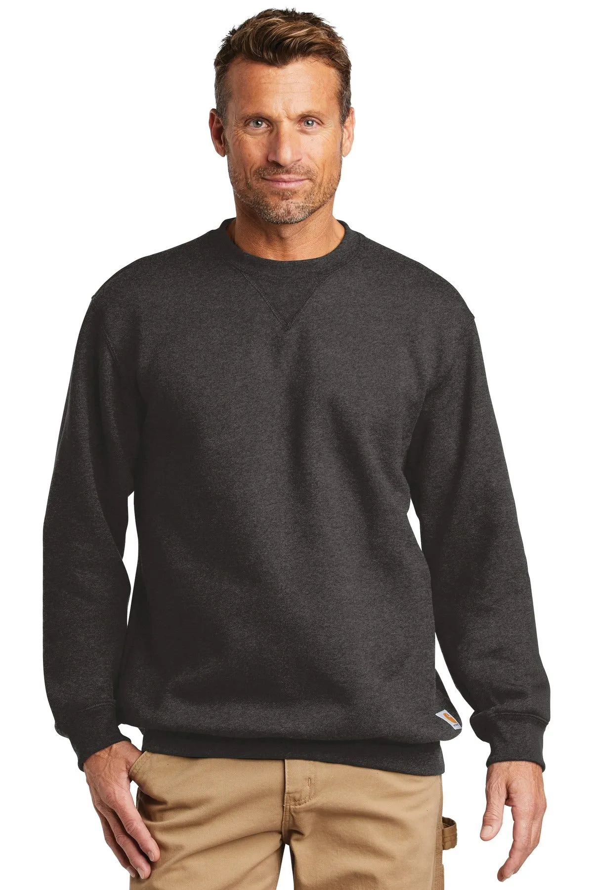 Custom Embroidered - Carhartt  Midweight Crewneck Sweatshirt. CTK124