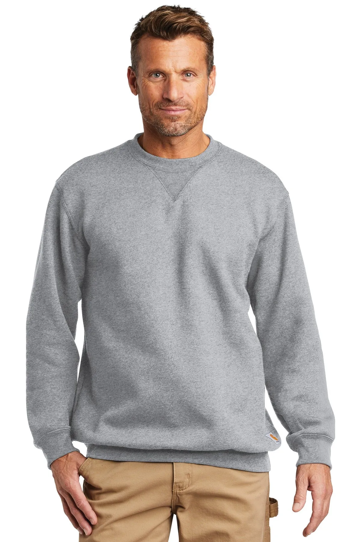 Custom Embroidered - Carhartt  Midweight Crewneck Sweatshirt. CTK124