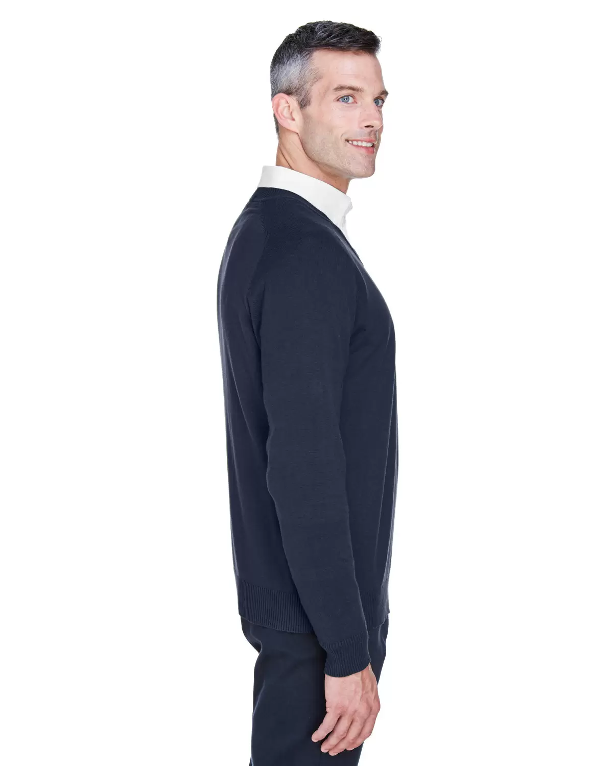 D475 Devon & Jones Men's V-Neck Sweater SKU: D475