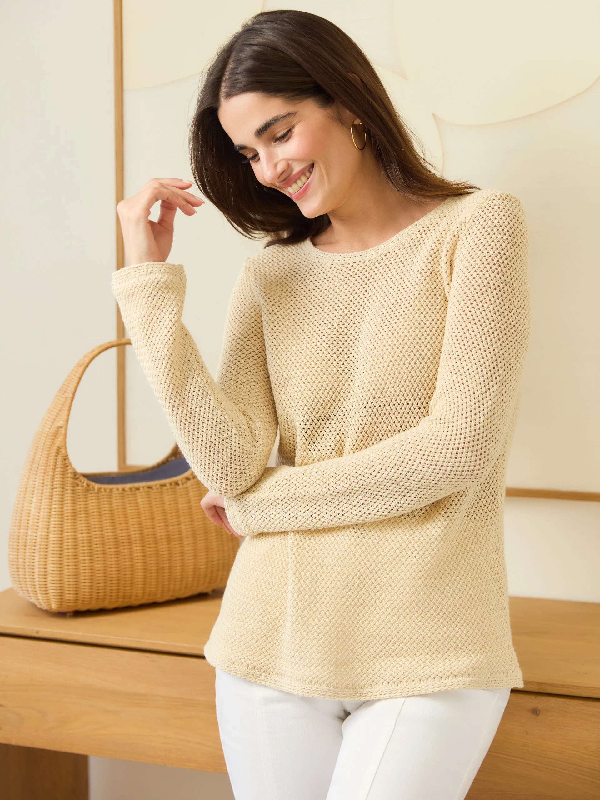 Donna Linen Sweater