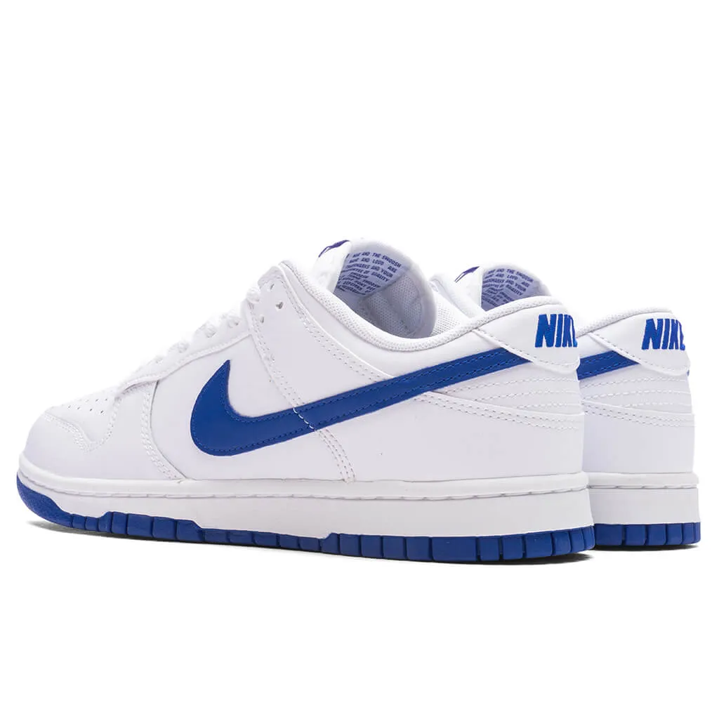 Dunk Low Retro - White/Hyper Royal