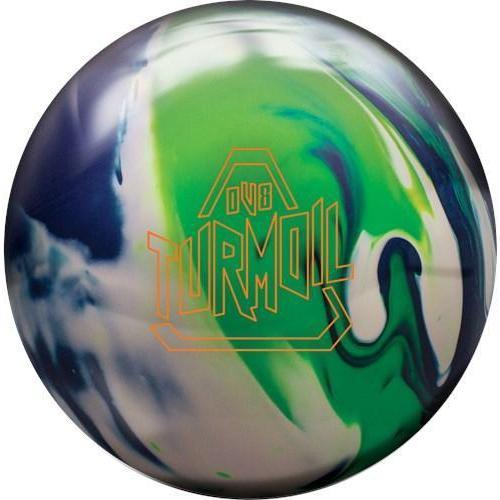 DV8 Turmoil Hybrid Bowling Ball Neon Green/Royal/White