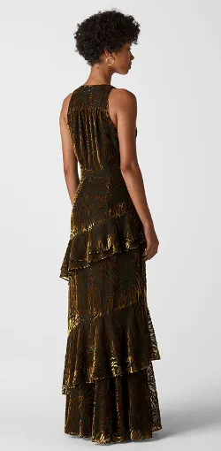 Edith Reed Print Maxi Dress