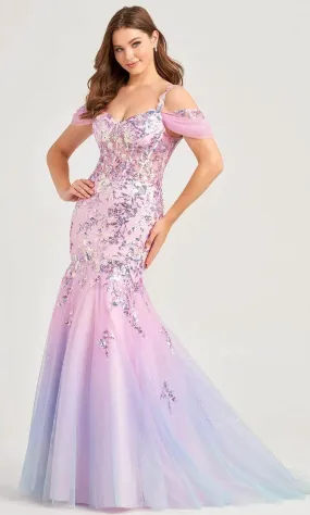 Ellie Wilde EW35056 - Illusion Mermaid Evening Dress