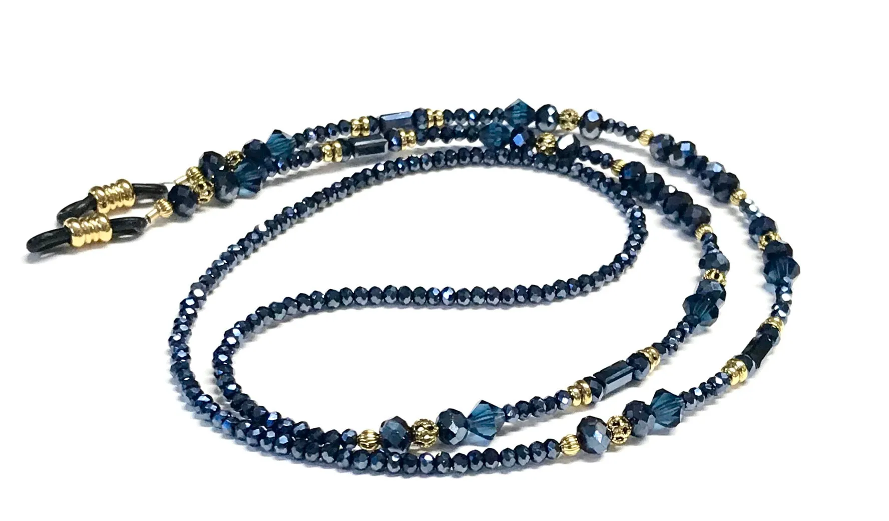 Eyeglass Chain or Holder - Midnight Blue