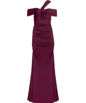 Forever Young the Label Women's Pink / Purple / Red Amina Maxi Gown Bordeaux