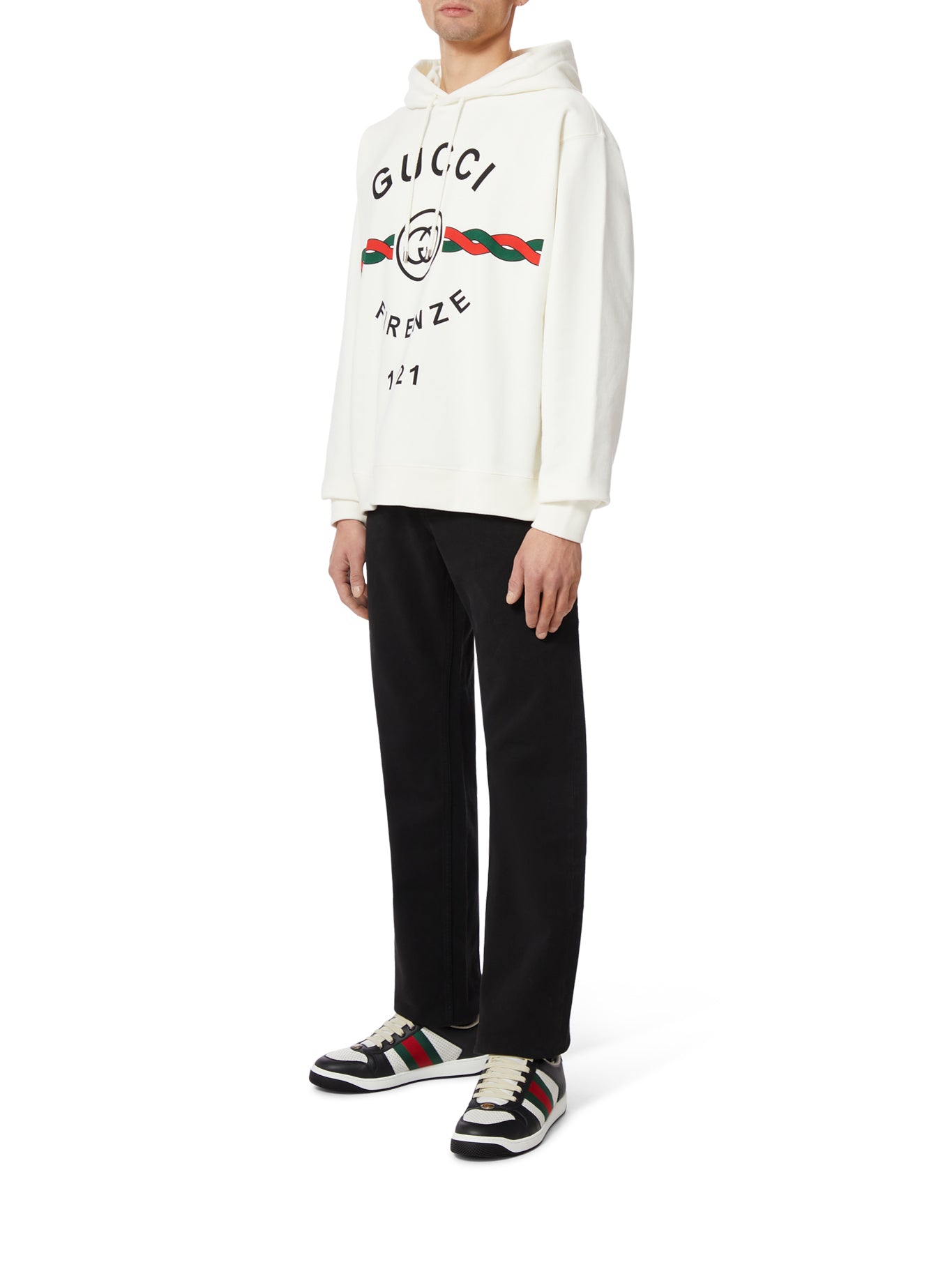 Gucci Firenze 1921 cotton hoodie