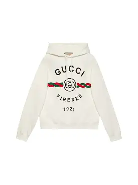 Gucci Firenze 1921 cotton hoodie