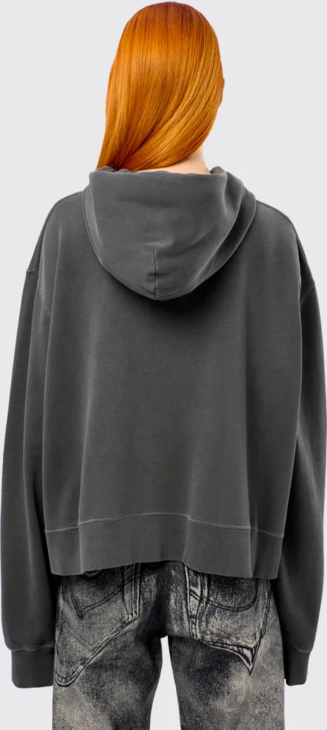 Hoodie Gray Cotton Hoodie