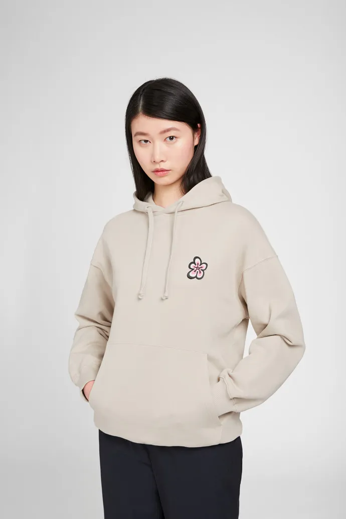 Hoodie Grey organic cotton hoodie