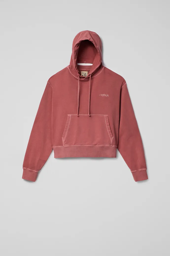 Hoodie Red Cotton Hoodie