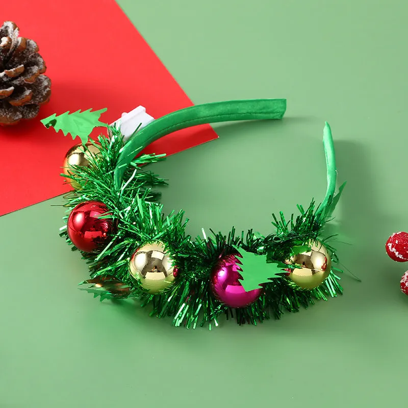 IPC Christmas Hair Band Glowing Headband Xmas Tree