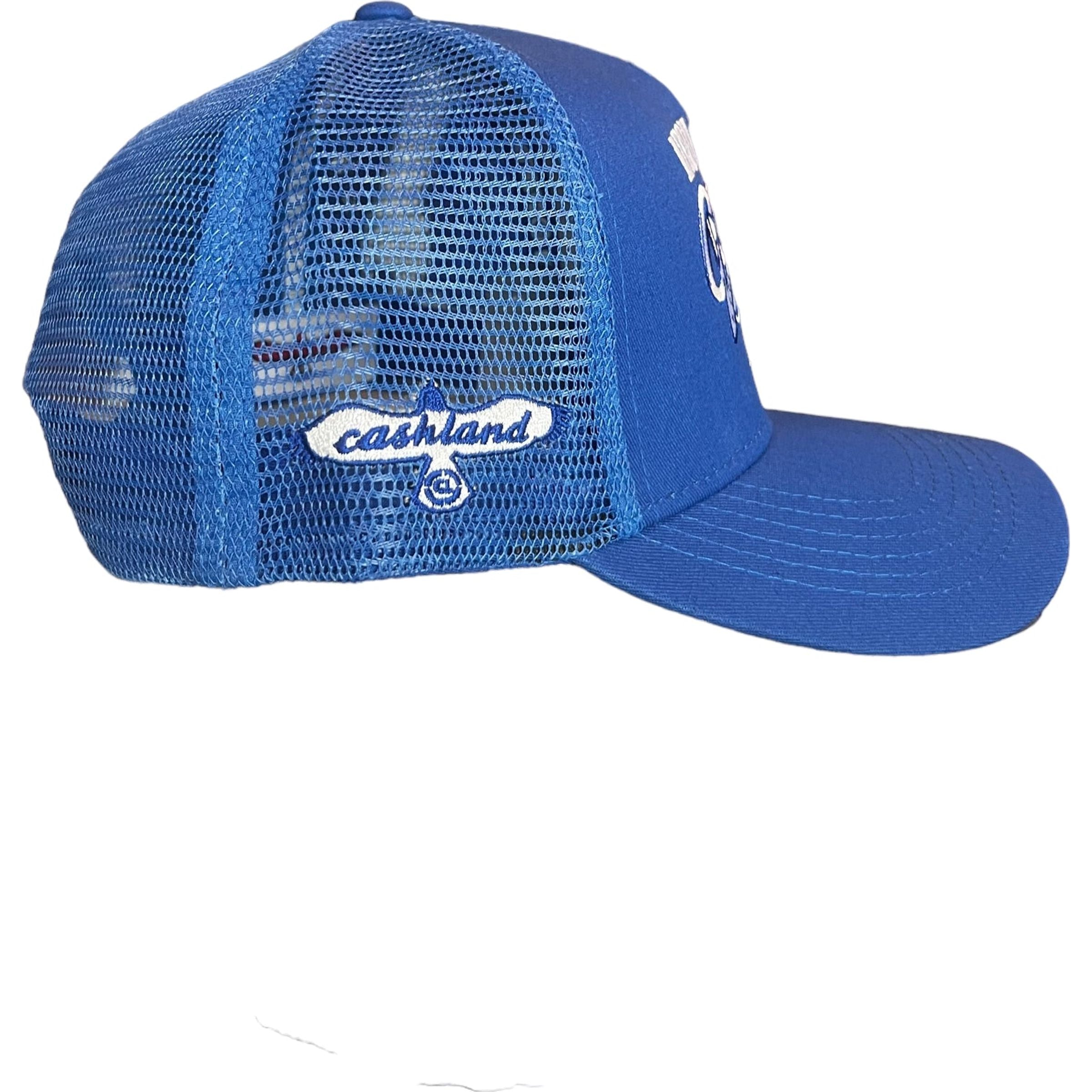 Iron Eagle Premium Trucker  Royal . White