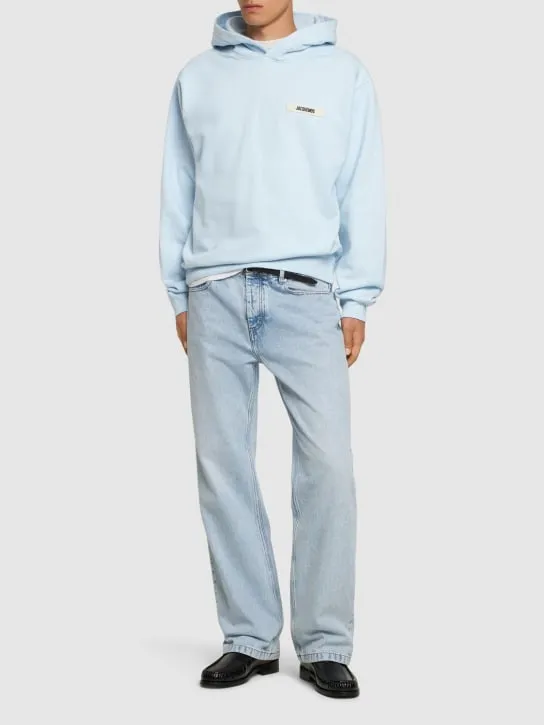 Jacquemus   Le Hoodie Gros Grain cotton sweatshirt 