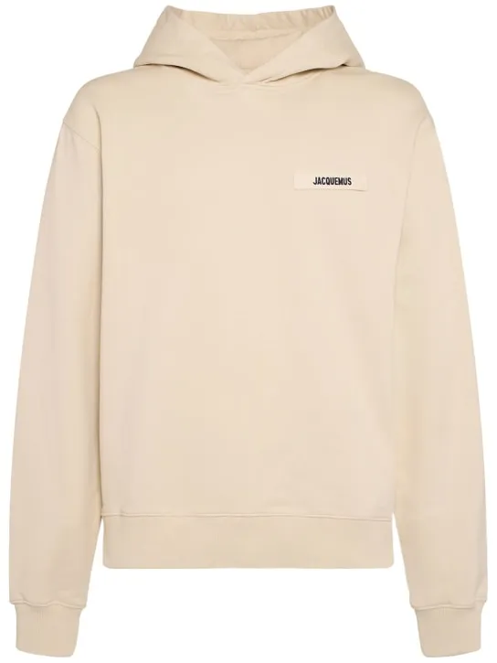 Jacquemus   Le Hoodie Gros Grain cotton sweatshirt 