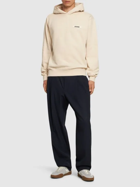 Jacquemus   Le Hoodie Gros Grain cotton sweatshirt 