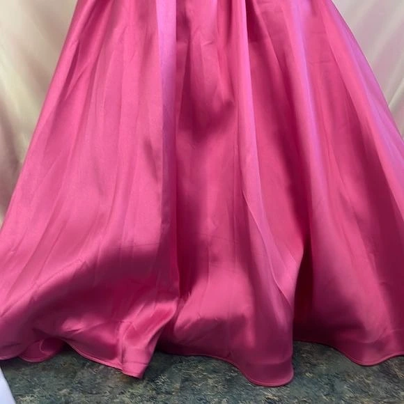 JovaniBright Pink Ball Gown