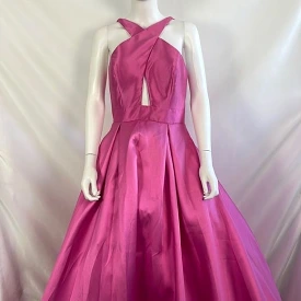 JovaniBright Pink Ball Gown