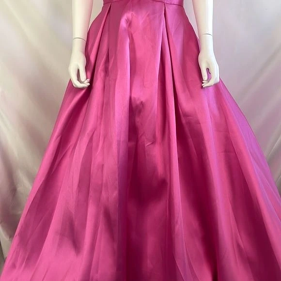 JovaniBright Pink Ball Gown