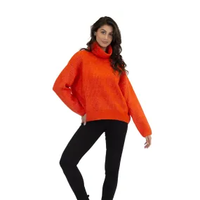 Lyla and Luxe Sahar Womens Mock Sweater 2022